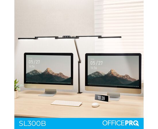 Настольная лампа OfficePro LED лампа на монитор SL300B (SL300B), изображение 5 Настольная лампа OfficePro LED лампа на монитор SL300B (SL300B), изображение 5