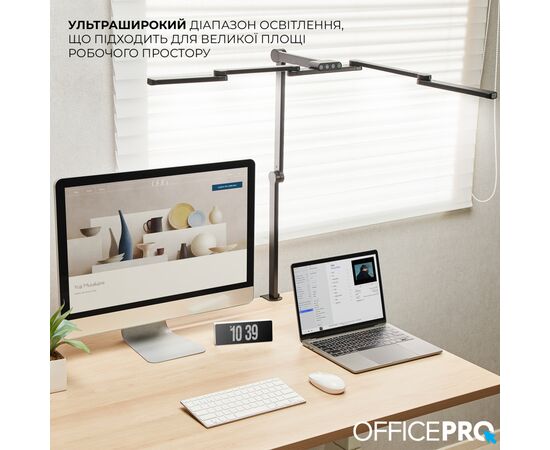 Настольная лампа OfficePro LED лампа на монитор SL300B (SL300B), изображение 6 Настольная лампа OfficePro LED лампа на монитор SL300B (SL300B), изображение 6