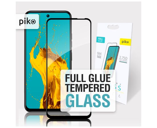 Стекло защитное Piko Full Glue Tecno Spark 30C Black (1283126599378), изображение 5 Стекло защитное Piko Full Glue Tecno Spark 30C Black (1283126599378), изображение 5