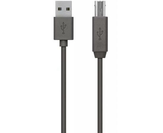 Кабель для принтера USB 2.0 AM/BM 3.0m Belkin (F3U154bt3M)
