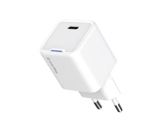 Зарядний пристрій ColorWay GaN Mini 25W PD Port PPS USB-C white (CW-CHS052PD-WT)