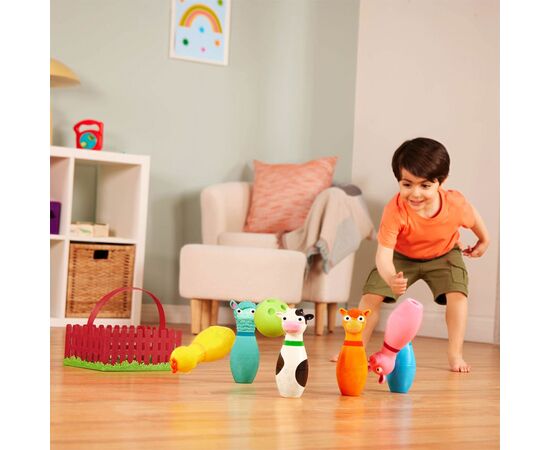 Игровой набор Battat для боулинга - Веселая ферма (BT1802Z), изображение 10