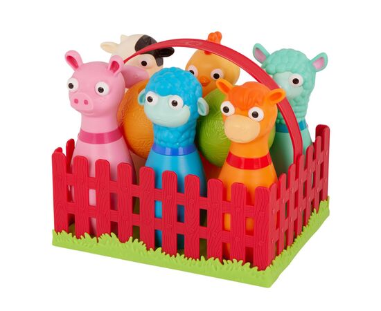 Игровой набор Battat для боулинга - Веселая ферма (BT1802Z), изображение 2