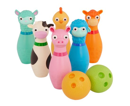 Игровой набор Battat для боулинга - Веселая ферма (BT1802Z), изображение 3