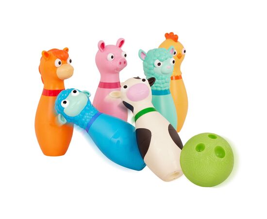 Игровой набор Battat для боулинга - Веселая ферма (BT1802Z), изображение 4