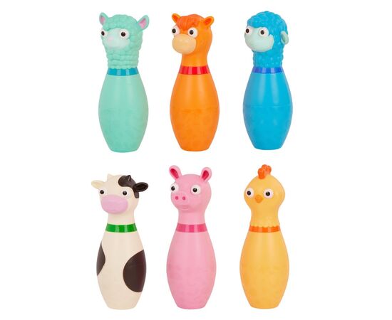 Игровой набор Battat для боулинга - Веселая ферма (BT1802Z), изображение 5