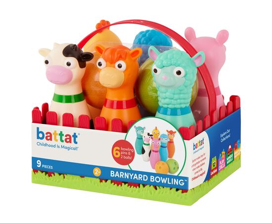 Игровой набор Battat для боулинга - Веселая ферма (BT1802Z), изображение 6