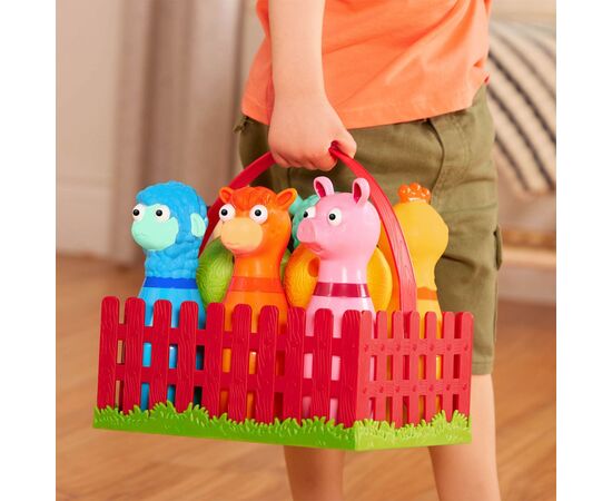 Игровой набор Battat для боулинга - Веселая ферма (BT1802Z), изображение 7