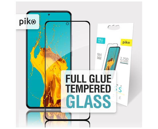 Стекло защитное Piko Full Glue Xiaomi 12T/12T Pro Black (1283126546440), изображение 5