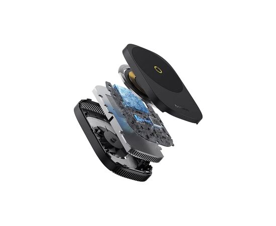 Зарядное устройство Baseus MagPro II Series Ultra-Thin Magnetic, Cooler, Wireless Charger Cosmic Black (B10572900121-00), изображение 6 Зарядное устройство Baseus MagPro II Series Ultra-Thin Magnetic, Cooler, Wireless Charger Cosmic Black (B10572900121-00), изображение 6