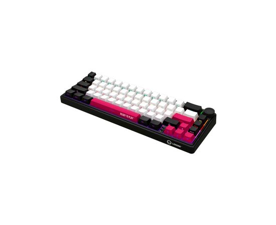 Клавіатура Lorgar KBP70MW Pro RGB Wireless/Bluetooth/USB UA Black/red (LRG-KBP70MW-BK-US), зображення 3 Клавіатура Lorgar KBP70MW Pro RGB Wireless/Bluetooth/USB UA Black/red (LRG-KBP70MW-BK-US), зображення 3