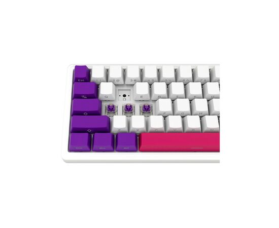 Клавиатура Lorgar KBP70MW Pro RGB Wireless/Bluetooth/USB UA White (LRG-KBP70MW-WH-US), изображение 9 Клавиатура Lorgar KBP70MW Pro RGB Wireless/Bluetooth/USB UA White (LRG-KBP70MW-WH-US), изображение 9