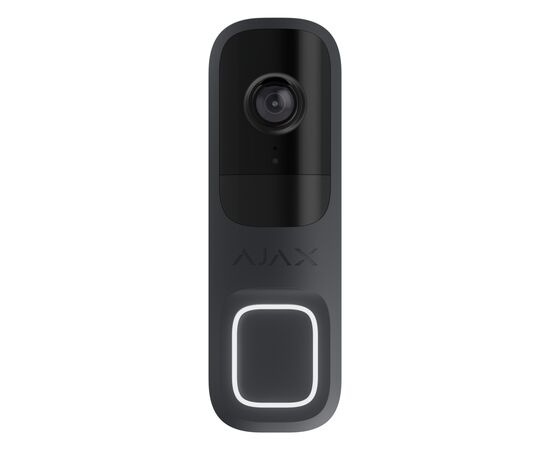 Панель виклику Ajax Doorbell graphite, зображення 2 Панель виклику Ajax Doorbell graphite, зображення 2