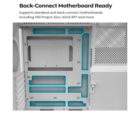 Корпус MONTECH HS01 (W), изображение 10 Корпус MONTECH HS01 (W), изображение 10