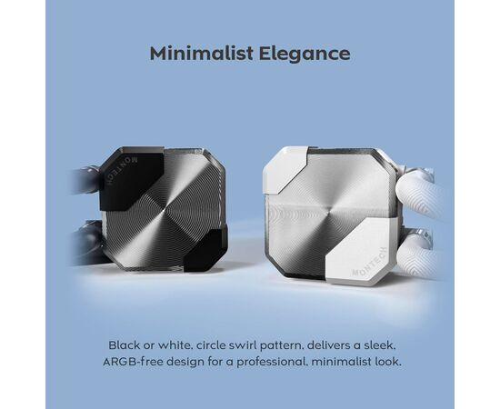 Система рідинного охолодження MONTECH HYPERFLOW SILENT 360 (W), зображення 10 Система рідинного охолодження MONTECH HYPERFLOW SILENT 360 (W), зображення 10