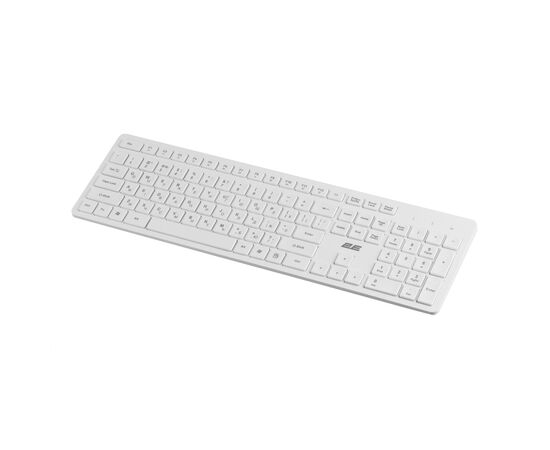 Клавиатура 2E KS260 106key Wireless UA White (2E-KS260WWH_UA), изображение 6 Клавиатура 2E KS260 106key Wireless UA White (2E-KS260WWH_UA), изображение 6