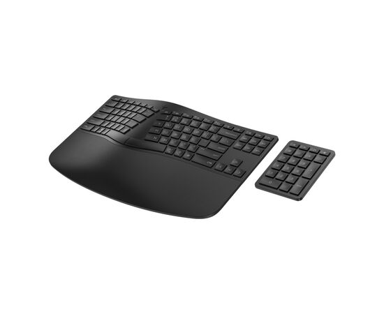 Клавиатура HP 960 BLK Ergonomic split-zone UA Black (7E755AA), изображение 4 Клавиатура HP 960 BLK Ergonomic split-zone UA Black (7E755AA), изображение 4