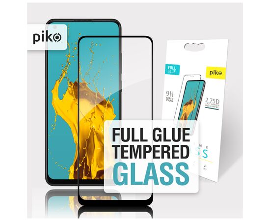 Стекло защитное Piko Full Glue Oppo A78 Black (1283126582929), изображение 5