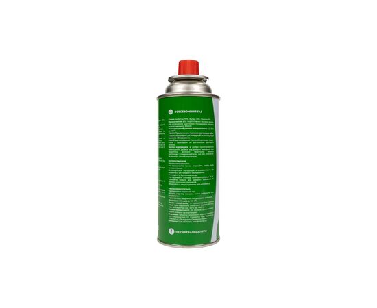 Газовый баллон Tribe цанговий 220 г (T-HF-0006), изображение 3 Газовый баллон Tribe цанговий 220 г (T-HF-0006), изображение 3