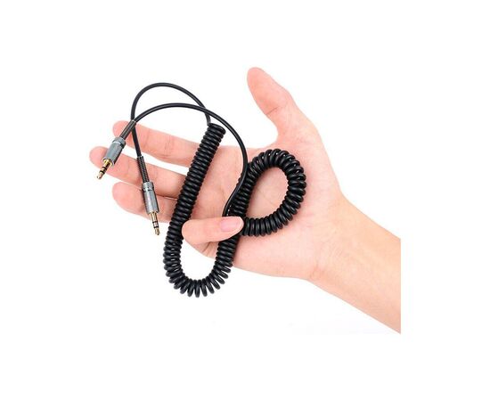 Кабель мультимедийный 3.5mm M to 3.5mm M 3.0m Black HOCO (6942007631235), изображение 5