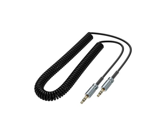 Кабель мультимедийный 3.5mm M to 3.5mm M 3.0m Black HOCO (6942007631235)