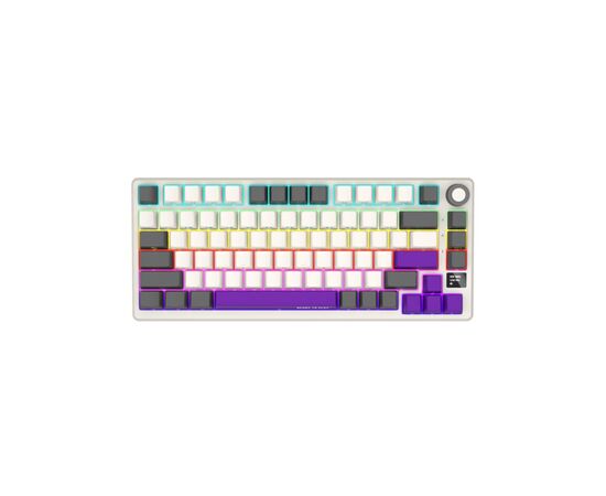 Клавиатура Lorgar KBP7075W Pro RGB Wireless/Bluetooth/USB UA Beige (LRG-KBP7075W-RT-US), изображение 2 Клавиатура Lorgar KBP7075W Pro RGB Wireless/Bluetooth/USB UA Beige (LRG-KBP7075W-RT-US), изображение 2