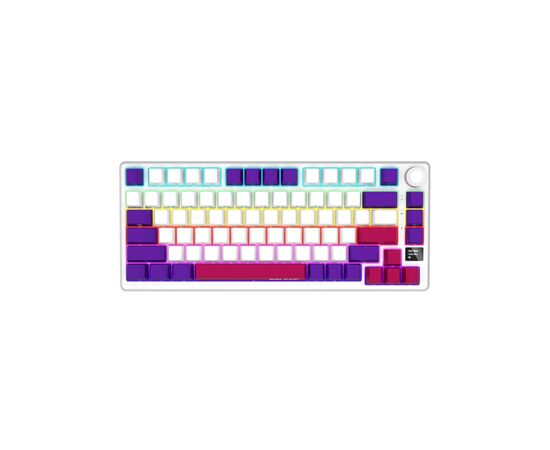 Клавіатура Lorgar KBP7075W Pro RGB Wireless/Bluetooth/USB UA White (LRG-KBP7075W-WH-US), зображення 2 Клавіатура Lorgar KBP7075W Pro RGB Wireless/Bluetooth/USB UA White (LRG-KBP7075W-WH-US), зображення 2