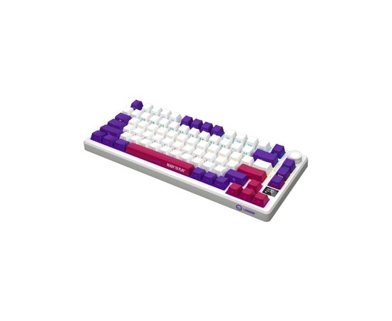 Клавіатура Lorgar KBP7075W Pro RGB Wireless/Bluetooth/USB UA White (LRG-KBP7075W-WH-US), зображення 3 Клавіатура Lorgar KBP7075W Pro RGB Wireless/Bluetooth/USB UA White (LRG-KBP7075W-WH-US), зображення 3