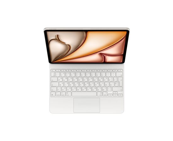 Чехол для планшета Apple Magic Keyboard for iPad Air 13-inch (M3) - Ukrainian - White,Model A3340 (MDFW4UA/A)