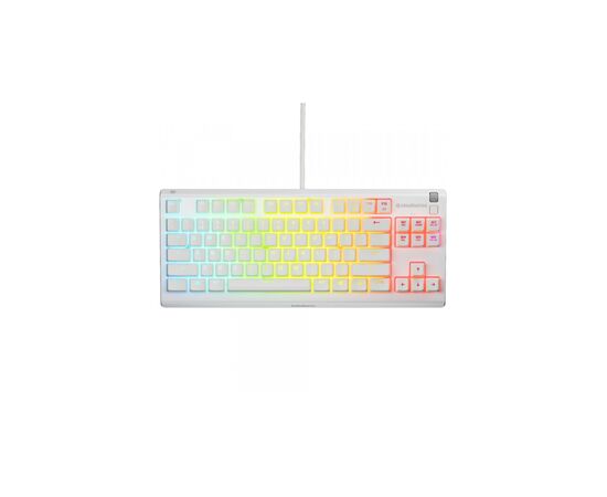 Клавіатура SteelSeries Apex 3 TKL USB UA White (64819)
