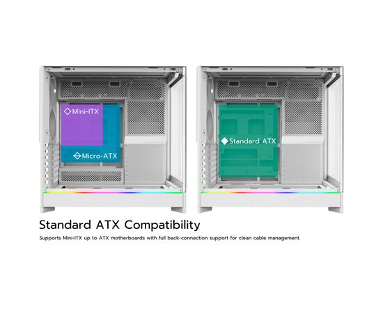 Корпус MONTECH HS02 (W), зображення 8 Корпус MONTECH HS02 (W), зображення 8