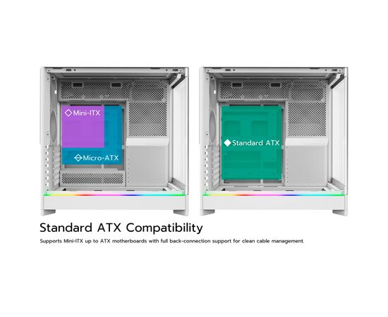Корпус MONTECH HS02 PRO (W), зображення 9 Корпус MONTECH HS02 PRO (W), зображення 9