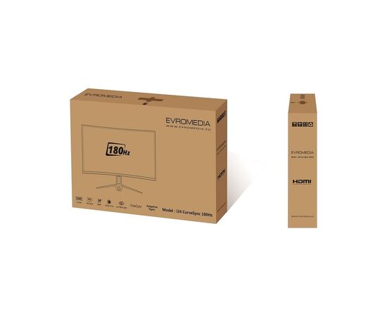 Монитор EvroMedia i24 CurveSync 180 Hz, изображение 4 Монитор EvroMedia i24 CurveSync 180 Hz, изображение 4