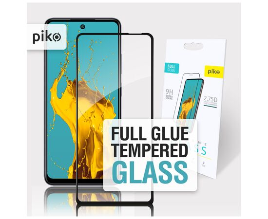Стекло защитное Piko Full Glue Infinix Smart 8 Black (1283126589614), изображение 5