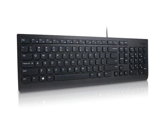 Клавиатура Lenovo Essential USB UA Black (4Y41R64634), изображение 4 Клавиатура Lenovo Essential USB UA Black (4Y41R64634), изображение 4