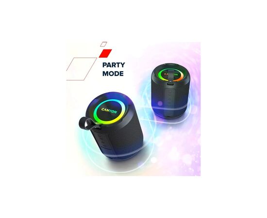 Акустическая система Canyon OnMove 11 Black (CNE-CBTSP11), изображение 10 Акустическая система Canyon OnMove 11 Black (CNE-CBTSP11), изображение 10