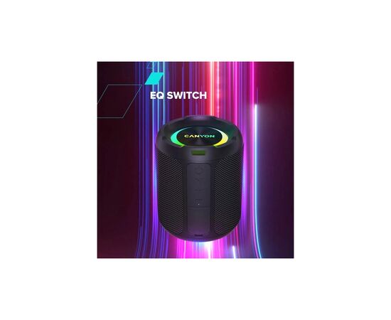 Акустическая система Canyon OnMove 11 Black (CNE-CBTSP11), изображение 7 Акустическая система Canyon OnMove 11 Black (CNE-CBTSP11), изображение 7