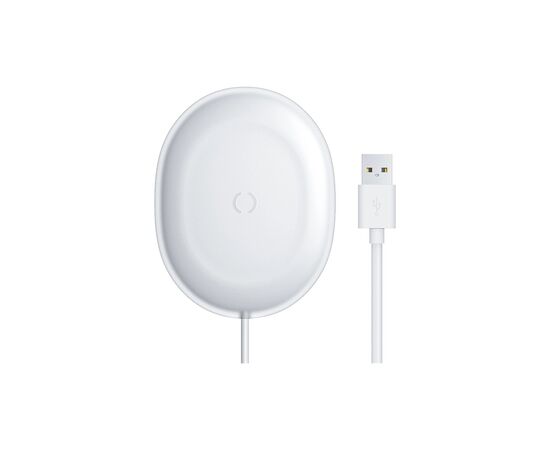 Зарядний пристрій Baseus Jelly wireless charger 15W White (WXGD-02)