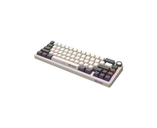 Клавіатура Lorgar KBP70MW Pro RGB Wireless/Bluetooth/USB UA Beige (LRG-KBP70MW-RT-US), зображення 6 Клавіатура Lorgar KBP70MW Pro RGB Wireless/Bluetooth/USB UA Beige (LRG-KBP70MW-RT-US), зображення 6