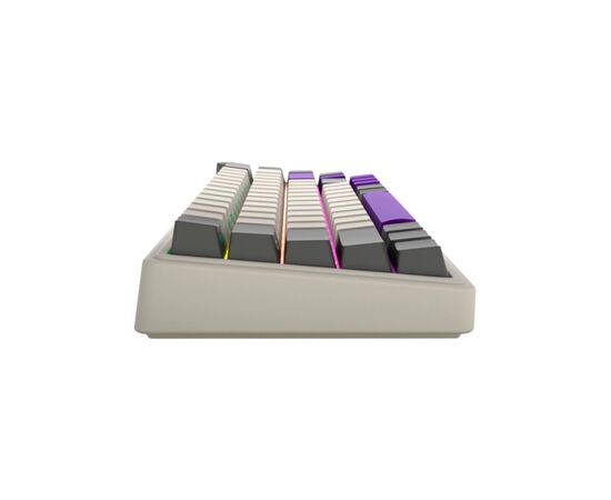 Клавіатура Lorgar KBP70MW Pro RGB Wireless/Bluetooth/USB UA Beige (LRG-KBP70MW-RT-US), зображення 7 Клавіатура Lorgar KBP70MW Pro RGB Wireless/Bluetooth/USB UA Beige (LRG-KBP70MW-RT-US), зображення 7