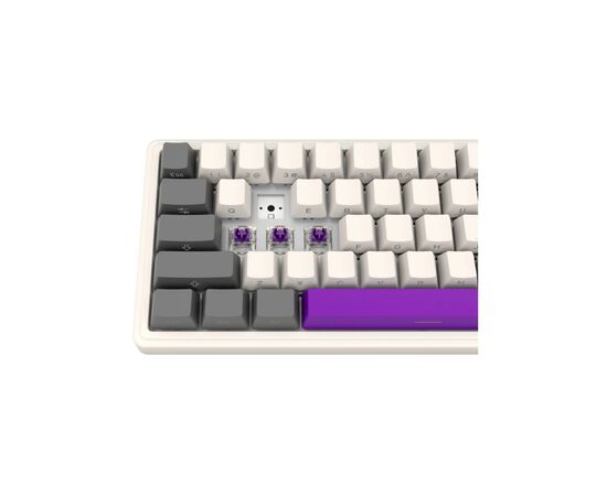 Клавіатура Lorgar KBP70MW Pro RGB Wireless/Bluetooth/USB UA Beige (LRG-KBP70MW-RT-US), зображення 9 Клавіатура Lorgar KBP70MW Pro RGB Wireless/Bluetooth/USB UA Beige (LRG-KBP70MW-RT-US), зображення 9