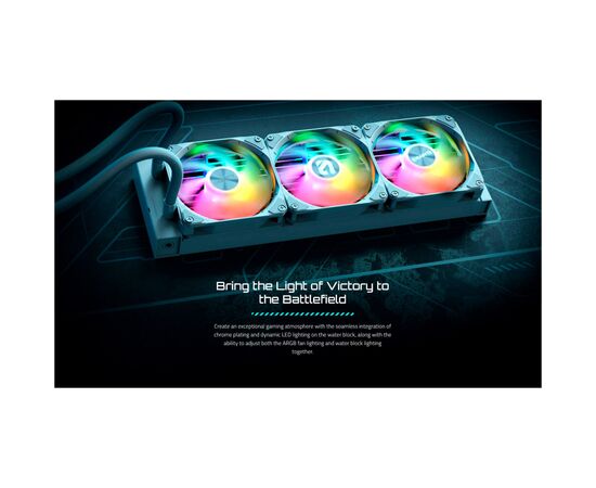 Система жидкостного охлаждения GIGABYTE GP-GME 360I, изображение 12 Система жидкостного охлаждения GIGABYTE GP-GME 360I, изображение 12