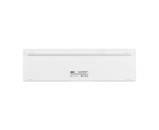 Клавиатура 2E KS270 109key Wireless UA Silver/White (2E-KS270WBWH_UA), изображение 2 Клавиатура 2E KS270 109key Wireless UA Silver/White (2E-KS270WBWH_UA), изображение 2
