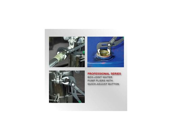 Кліщі Toptul переставні 7" з кнопкою Pro-Series (DDAG1207), зображення 3 Кліщі Toptul переставні 7" з кнопкою Pro-Series (DDAG1207), зображення 3