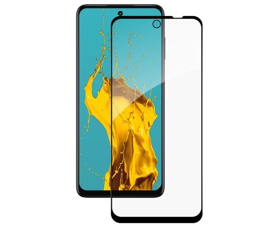 Скло захисне Piko Full Glue MOTO G73 Black (1283126567346)