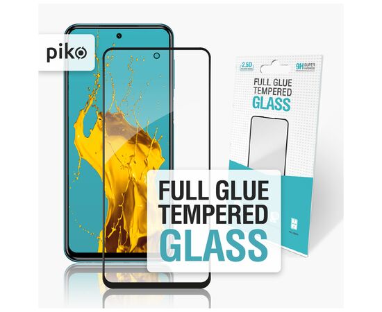 Скло захисне Piko Full Glue Xiaomi Redmi Note 10 Lite Black (1283126517983)