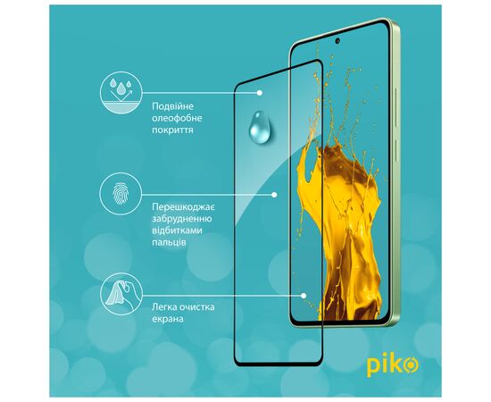 Стекло защитное Piko Full Glue Xiaomi Redmi Note 13 4G Black (1283126583940), изображение 4 Стекло защитное Piko Full Glue Xiaomi Redmi Note 13 4G Black (1283126583940), изображение 4