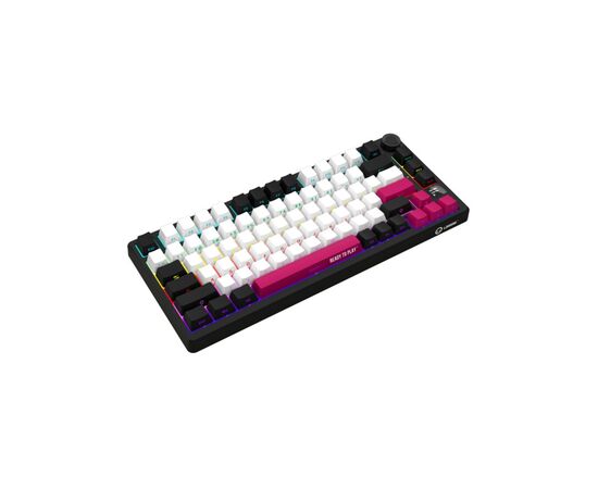 Клавіатура Lorgar KBP7075W Pro RGB Wireless/Bluetooth/USB UA Black/red (LRG-KBP7075W-BK-US), зображення 5 Клавіатура Lorgar KBP7075W Pro RGB Wireless/Bluetooth/USB UA Black/red (LRG-KBP7075W-BK-US), зображення 5