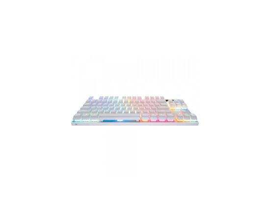 Клавиатура SteelSeries Apex Pro TKL Gen 3 HyperMagnetic OmniPoint 3.0 OLED USB UA White (64898), изображение 4 Клавиатура SteelSeries Apex Pro TKL Gen 3 HyperMagnetic OmniPoint 3.0 OLED USB UA White (64898), изображение 4
