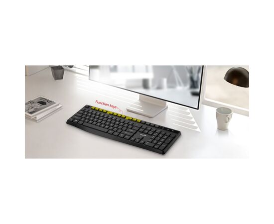 Клавиатура Genius KB-7200 Wireless UA Black (31320002406), изображение 3 Клавиатура Genius KB-7200 Wireless UA Black (31320002406), изображение 3